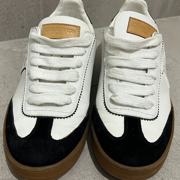 Authentic Louis Vuitton Frontrow Trainers Shoes Sneakers Low-Top size 35 US 5 - Picture 2 of 10